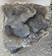 Hemimorphite Drusy Specimen Finch Mine Ray Arizona with Display Box picture