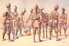 46TH 33RD PUNJAB AFRIDIS. Havildar Orakzai Zakka Khel Kuki Malikdin Kambar 1911 picture