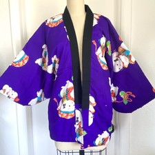 Japanese Padded Hanten Chanchanko Women's Casual Jacket Quilted Colorful picture