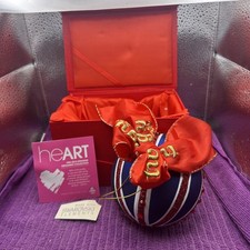 Swarovski Elements HSN 2012 Designer Collection Union Jack Signed picture
