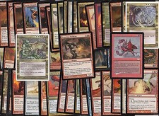 10 Different RARE Dragon Cards - 10 Unique - Magic the Gathering MTG FTG picture