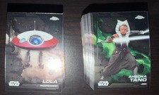 2024 Topps Chrome Star Wars Complete Base card Full Set #1-150 picture
