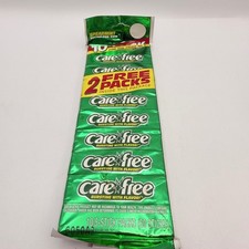 Vintage Carefree Spearmint Sugarless Gum 10 Pack 50 Sticks Nabisco Prop Rare picture