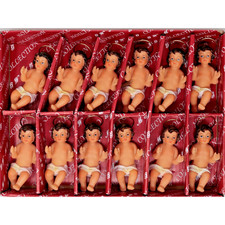 12 Pcs Set  Christmas Baby Jesus With Halo  4