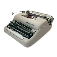 MINTY 1955 Smith Corona Sterling Typewriter & Case Working Portable Vtg Classic picture
