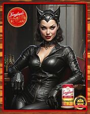 Leinenkugel's Red Lager - Catwoman - Metal Sign 11 x 14 picture