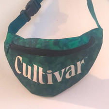 420 Cultivar Green/Black Camo Stash Fanny Waist Pack Adjustable Zip One Size Uni picture