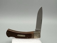 Schrade Old Timer 30T Bearcat Lockback Folding Knife Vintage USA Stainless Blade picture