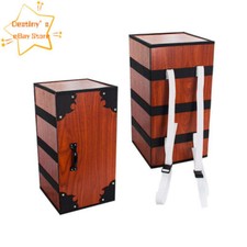 Demon Slayer Kamado Tanjirou Box Wooden Backpack Cosplay Prop Gift 18*18*36cm picture