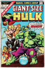 Giant-Sized Hulk #1, 1975, Vintage Marvel Comic, Ungraded picture