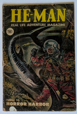 He-Man: Real Life Adventure Magazine No. 2 Toby Press July 1954 Bernard Safran picture