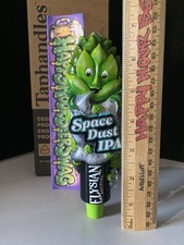 🌟 Rare 7” SHORT  Elysian Space Dust IPA Beer Tap Handle craft Mini Dble Sided picture