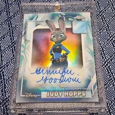 Topps Disney Chrome 2026 Judy Hopps AA-GGW Auto Ginnifer Goodwin /10 picture