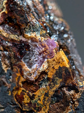 Rare Strengite + Kidwellite- Coon Creek, Polk County, Arkansas, w/ photo case picture
