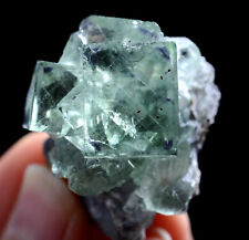 29g Natural Phantom Window Green Fluorite Mineral Specimen /Xianghualing China picture