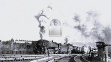 DL&W 1647-1620 Westbound leaving Scranton, PA in 1948 5 x 7 Photo picture