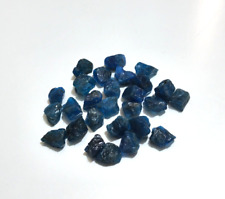 Excellent Blue Apatite Raw 27 Piece 10-14 MM Blue Apatite Crystal Rough Jewelry picture