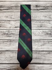 VINTAGE State Fair of Virginia Strawberry Hill Races Neck Tie NOSTALGIC.EUC picture