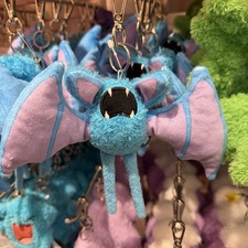 Pokemon Zubat 12.5cm Flat Plush Keychain Bag Charm Official Licensed Korea 1PC picture