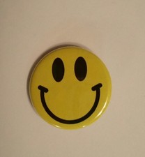 Smiley Face Yellow 1.25