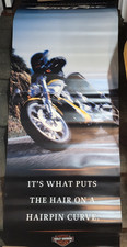 Vintage 2005 Harley Davidson VRSCR Street Rod Dealership Banner Sign Huge 72x26 picture