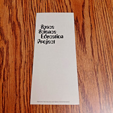 Vintage NASA Space Science Education Project Brochure 1975 picture
