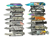 Wholesale Set of 14 Brand New Spring Assisted pocket Hunting knife picture