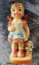 Hummel Like Ceramic Girl With Pigtails picture