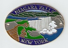 Niagara Falls Hiking Stick Medallion picture