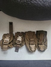 Used USMC M67 x2 Grenade Pouches & x2 Flashbang Pouches picture