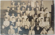 Vintage Postcard RPPC Class Photo Divided Back AA65 picture