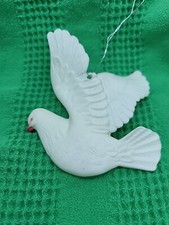 Vintage White Dove Ornament picture