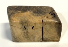 Vintage Richard Rothbard Wood Puzzle Art Box picture