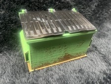 Dumpster - Miniature Hand Painted (4x2.75”) - Desktop Art Rust Look picture
