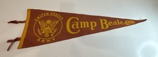 Vintage Felt Pennant U.S. Army Camp Beale California / 30