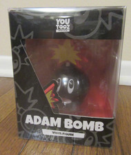 The Hundreds Youtooz Collectibles Adam Bomb Vinyl Figure Black New Free U.S. S&H picture