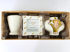 3 pc  ~ JOY vase, frame, votive candle ~   NIB Sandra Magsamen  picture