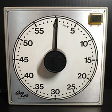 Vintage GraLab #254 Commercial Kitchen Food Service 60 Min Timer Tested (Video) picture