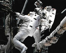 Mark Lee signed 8x10 photo NASA Astronaut Group 10 Space COA LOOK picture