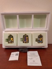 Looney Tunes Bradford Editions Tweety Christmas Ornaments Set of 3 w Box & COA picture