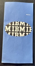 1964-1965 Vintage IBM Introduction Of The Computer / Pavilion Map Worlds Fair picture