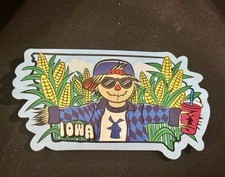Dutch Bros Scarecrow Iowa Exclusive State Sticker August  18 2026 Ultra Rare picture