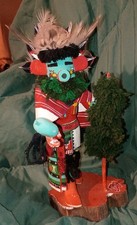 Hopi Early Morning Kachina Signed Kenny Lucas Carving Circa 1970's picture