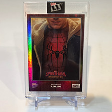SPIDER-MAN BRAND NEW DAY 2026 TOPPS NOW MARVEL OPEN JACKET IMAGE VARIATION SP picture
