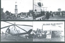 LOT OF 38 VIEWS OF EARLY INDIANA STATE FAIR POSTCARDS BY HOOK'S 1890 DRUG STORE picture