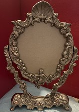 French Victorian Cherub Swing Vanity Frame  (No Mirror) Ornate Antique picture