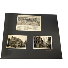 Vintage Ravensburg Germany Scrapbook Pages B&W Photos Blaserturm Rathaus picture
