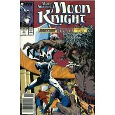 Marc Spector: Moon Knight #6 Newsstand in NM minus condition. Marvel comics [y. picture