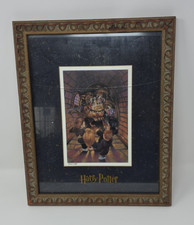 Vintage Harry Potter Fred Bode 2000 Art Print Framed 15.5