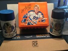 Wayne Gretzky Lunchbox with Thermos Plus Bobby Orr Thermos picture